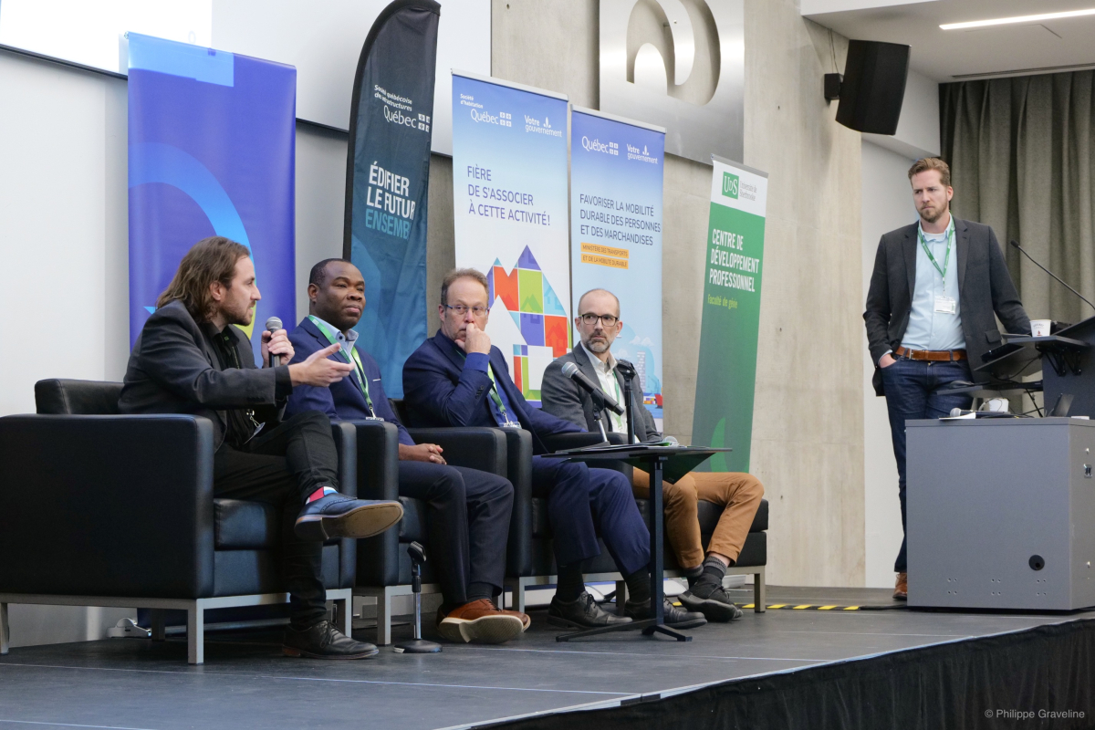 Participation in an industry panel on BIM training